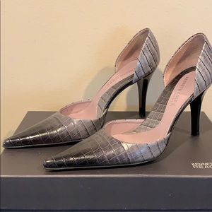 Kenneth Cole Alligator print 3” heel -Size 7